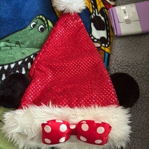 Minnie Mouse Christmas Santa Hat